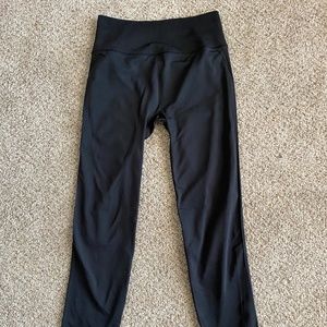Lululemon Thick Knit Ribbed Black Leggings Size 4